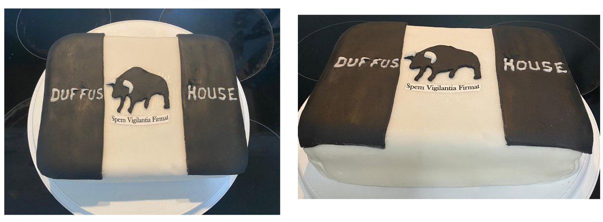 DuffusHouse's tweet photo. Tuesday means challenge! The boys are being asked to get in the kitchen and show their culinary skills,baking or cooking. Pictures of our example, as we (actually Mrs Baird) baked a tasty cake in the form of the Duffus House flag.What will you come up with? #notgoodformywaistline https://t.co/KFwlgMj5BU