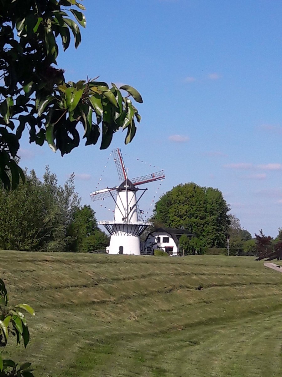 Rood wit blauw! Molen De Vlinder in Deil🇱🇺