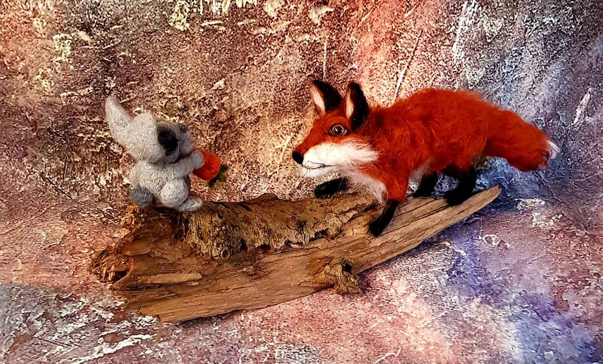 WowMakes's tweet photo. Handmade Needle Felted Fox &amp; Rabbit By Fury Felts Visit Their Stop>https://t.co/anyabNefyD< #needlecraft #felted #feltingart #3dfelt #needlefelting #woolarts #feltingwork #feltmouse #feltartist #makers #wowmakes @WowMakes #handmadeuk #fibre #needlefelted #crafts #3dmodeling https://t.co/YgSFuFB3jy