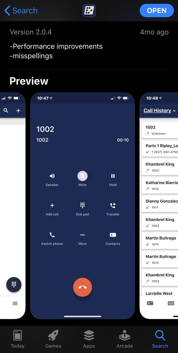 ActivePBX's tweet image. ActiveDial available as a FREE download in the Apple App Store! 5.0 ⭐️ ⭐️ ⭐️ ⭐️ ⭐️  Also supported on iPad:

apps.apple.com/us/app/actived…