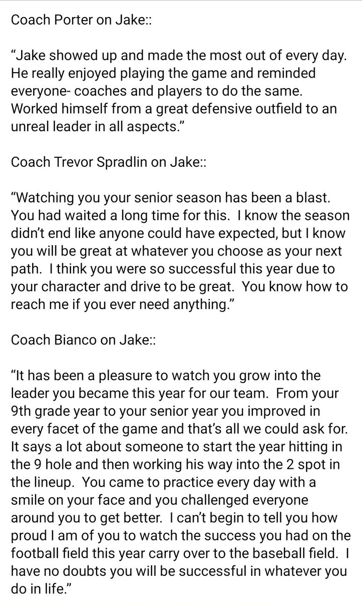Senior Spotlight - Jake Harrod