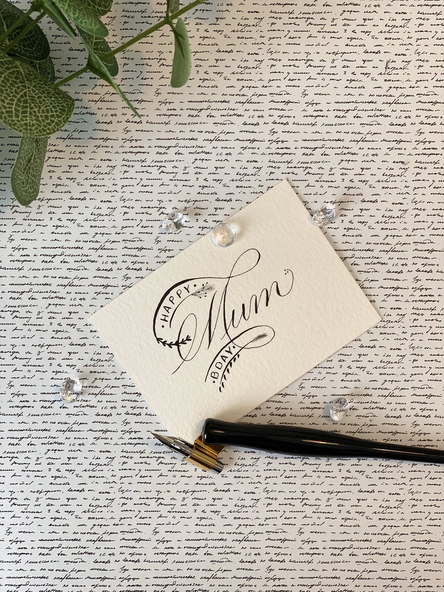 ZoeSuzanneDs's tweet photo. Finally back on the calligraphy practice. Lovely feature for a handmade card that was requested. Check out the whole range at https://t.co/v39AIU1r05. #handmade #cards #gifts https://t.co/25WfcHxoHH