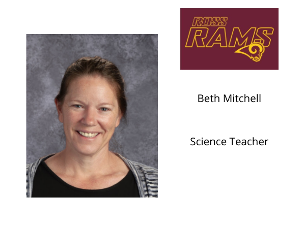 Rossclassof2020's tweet photo. Happy staff appreciation week, Mrs. Mitchell! The students at RHS are very grateful to have you as a teacher! @SSub6 @RossRams1 https://t.co/T3vYDvLOWo