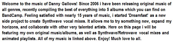 Danny Gallows Youtube: https://t.co/fXah5dwQ5H Danny Gallows BandCamp: https://t.co/Htno9xa87B Danny<a href="/tag/djs"class="tags"><span>#djs</span></a><a href="/tag/halloween"class="tags"><span>#halloween</span></a><a href="/tag/musicians"class="tags"><span>#musicians</span></a><a href="/tag/visualkei"class="tags"><span>#visualkei</span></a><a href="/tag/lofi"class="tags"><span>#lofi</span></a><a href="/tag/indieartists"class="tags"><span>#indieartists</span></a>
