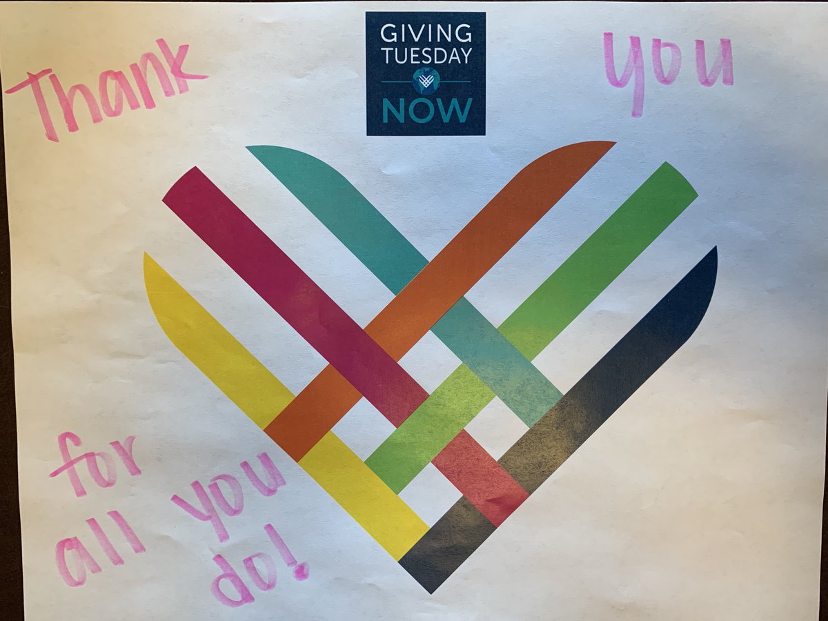 MtSaintVincent's tweet photo. For this #GivingTuesdayNow, we invite you to help us spread kindness to our staff and kiddos by tweeting us a note or in a private message. We will then transform your message on a poster and pass on your kindness to our staff and kiddos. https://t.co/VibykIO6pN