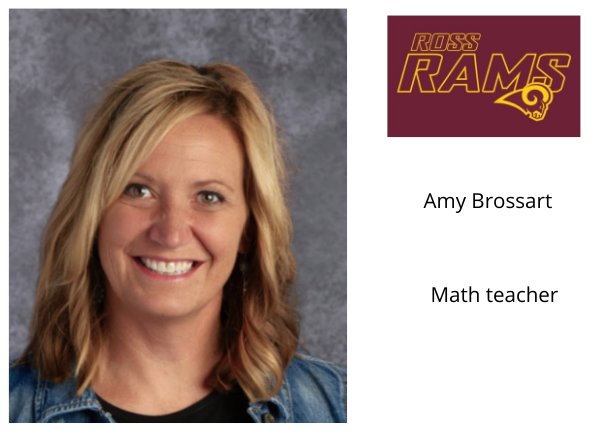 Rossclassof2020's tweet photo. Happy staff appreciation week, Mrs. Brossart! Thank you for your enthusiasm and care! @SSub6 @RossRams1 https://t.co/e8OBvPWxFx