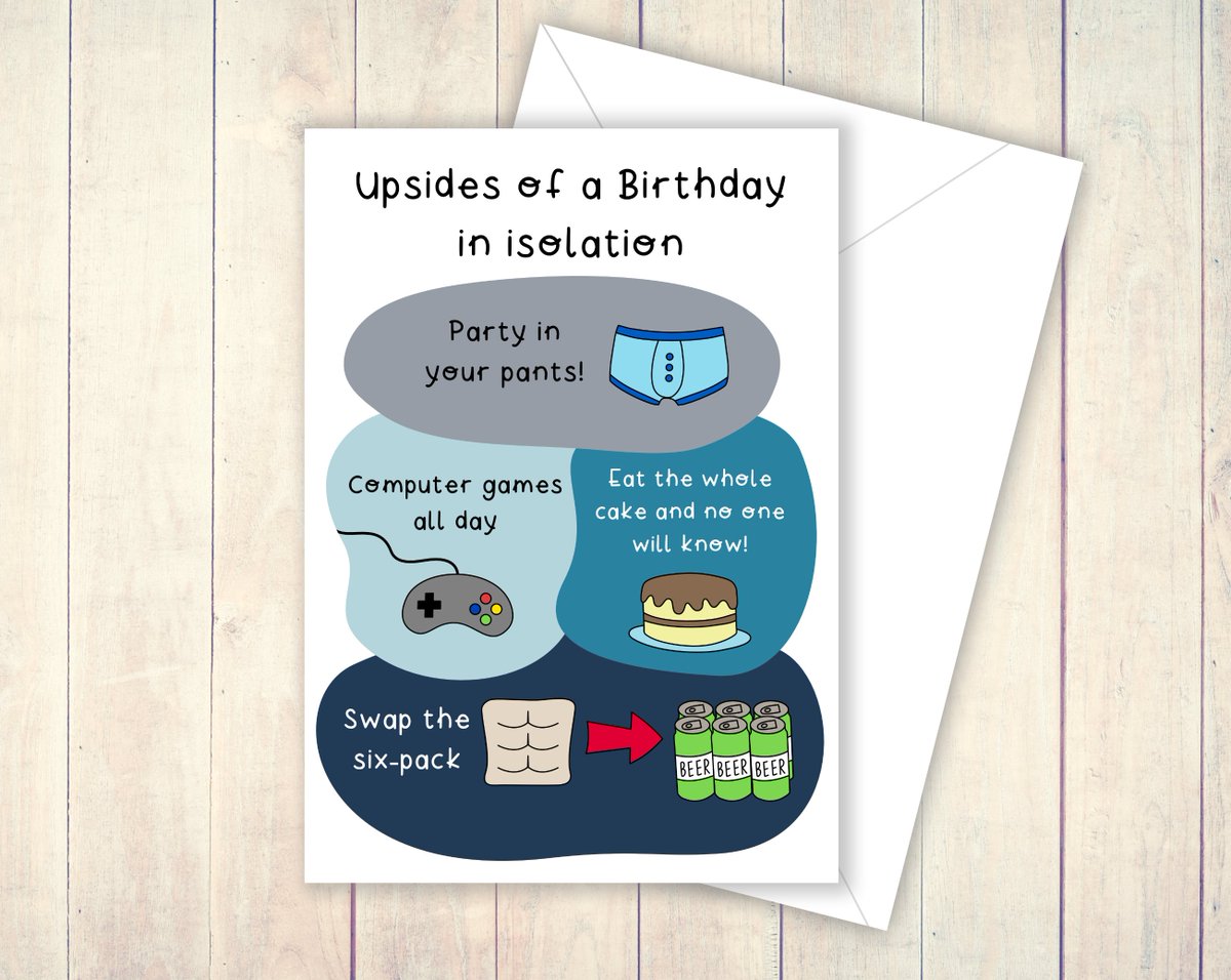 WowMakes's tweet photo. Upsides Of Isolation For Him Birthday Card By CreYAYtine Designs - Visit Their Store >https://t.co/aRgSWLa1r4< #IsolationCreations #isolationbirthday #birthdaycard #funnycard #giftsforhim #greetingcards #shopsmall #makersuk #shopsmalluk #wowmakes @WowMakes #handmadeuk #handmade https://t.co/KVkh533OEo