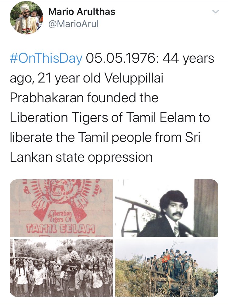 welikalaa's tweet photo. It is a matter for huge relief that this morally rotten version of Tamil nationalism is now even more of a lunatic fringe than it has ever been. https://t.co/3fHpAsD3lM