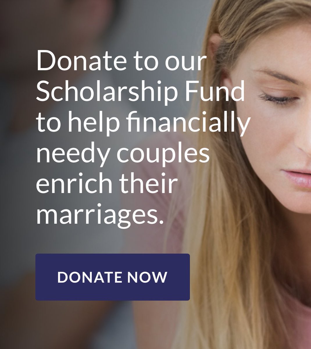 Please consider a donation on #GivingTuesday to our Scholarship Fund to help financially needy couples enrich their marriages at marriages.org/donate #marriage #GivingTuesdayNow