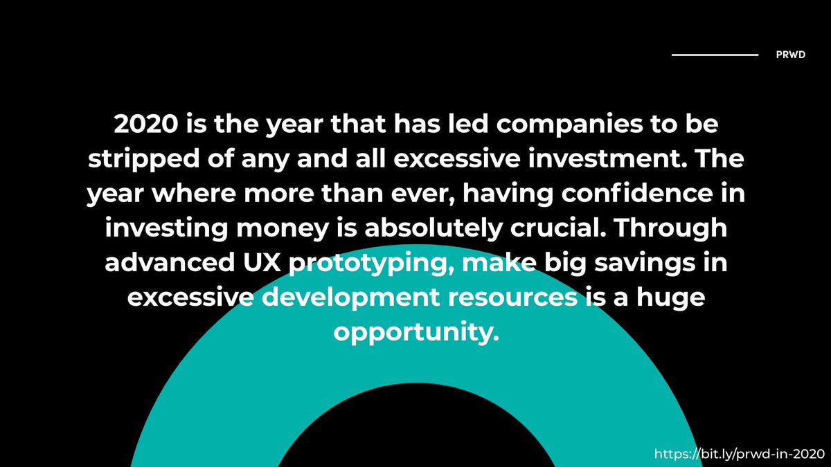 With company budgets now even more compressed due to the financial impact of current circumstances, UX prototyping is crucial validation of ideas before one line of code is written.

bit.ly/prwd-in-2020

#uxdesign #prototyping #adobexd