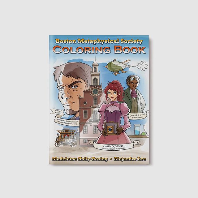 Printlore's tweet photo. Boston Metaphysical Society Coloring Book

Holly-Rosing • Lee

#steampunk #paranormal #supernatural #boston #bostonmetaphysicalsociety 
#coloringbook #coloringbookprinting #kickstarter #comics #indiecomics #indiecreators #indiepublishers #printlore https://t.co/bmAGOeG5k9