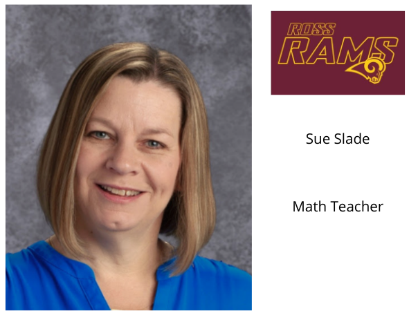 Rossclassof2020's tweet photo. Happy staff appreciation week, Mrs. Slade! Thank you for your dedication to your students! @SSub6 @RossRams1 https://t.co/domDKr2Tpz