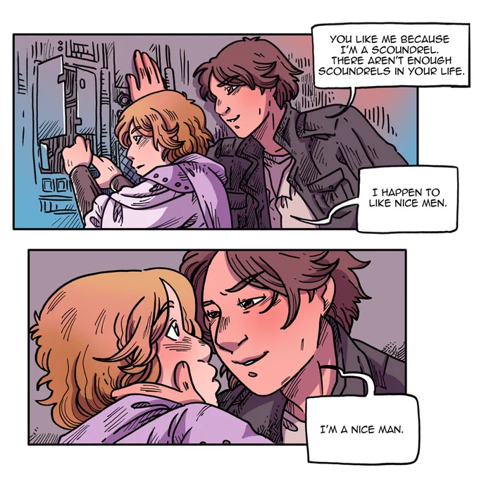 Some twinswap (Luke Organa / Leia Skywalker) and gay comics. 
