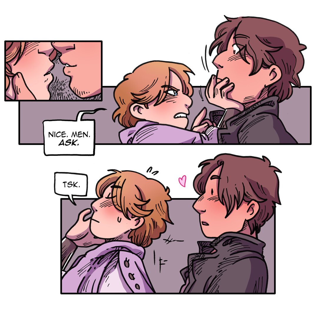 Some twinswap (Luke Organa / Leia Skywalker) and gay comics. 