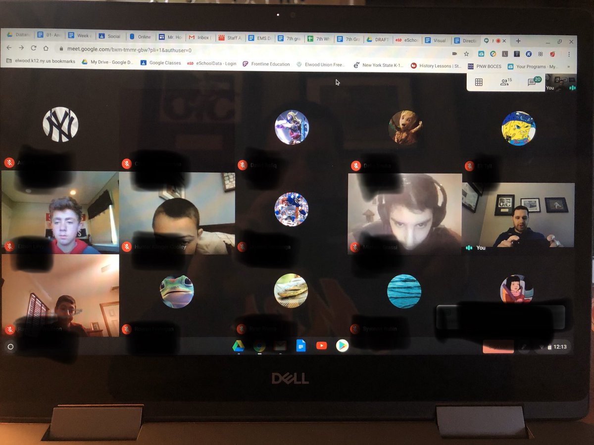 Social Studies Live Classroom! Talking about Andrew Jackson and the $20 bill, new hobbies, and just chatting! @mrs_valle_ems @ElwoodMiddle