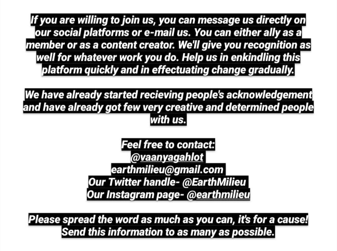 Greetings! I feel delighted to see such an optimistic response for the initiative in such a little time. #SDGs #UnitedNations #sustainabledevelopment #Earth #Environment #nature <a href="/ashokkp/">Ashok Pandey</a> <a href="/y_sanjay/">Sanjay Yadav</a> <a href="/madhuri_dadhich/">Madhuri Dadhich</a> <a href="/sodhisumedha/">Dr. Sumedha Sodhi #ClimateActionEdu</a> @Utpravan <a href="/dp_2211/">Dimple Puri</a>