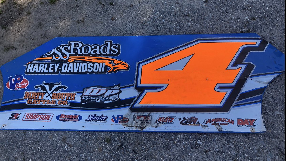 racing_nance's tweet photo. Door from a couple years ago with the orange number is up for sale! $50 takes it! Will be autographed! 🏁 https://t.co/lWzxbc74EL