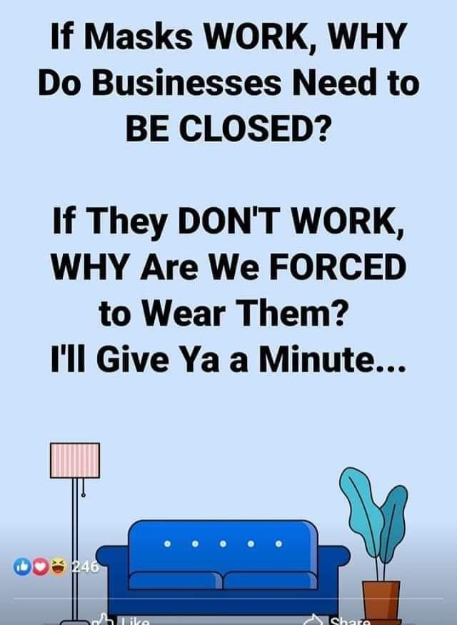 MelissaP_Thomas's tweet image. #Masks4All #MasksDoNotWork #COVIDー19 #Masks4All #Masks