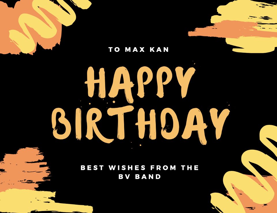 BVTigerBand's tweet photo. Happy Birthday Max! We enjoyed having you in jazz band this year. Have a wonderful day! 🎂🎉🎁 https://t.co/hVQxjalGAZ