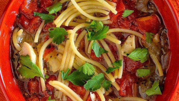 sharethepasta's tweet photo. Happy #CincoDeMayo! To celebrate, give this Mexican Pasta Soup a try for dinner tonight. #PastaRecipe #PastaFits https://t.co/Dtdw8P2mC7 https://t.co/UTynplkzAS