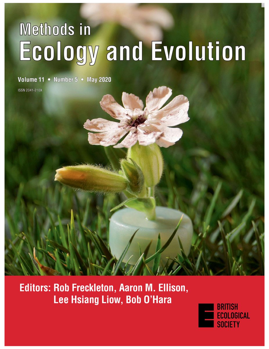 MethodsEcolEvol's tweet image. The May issue of Methods in #Ecology and #Evolution IS NOW ONLINE!

This month's issue has papers on #speciesinteractions, #generalcirculationmodels, #photogrammetry and much more!

Find out more here: bit.ly/3b5M545
