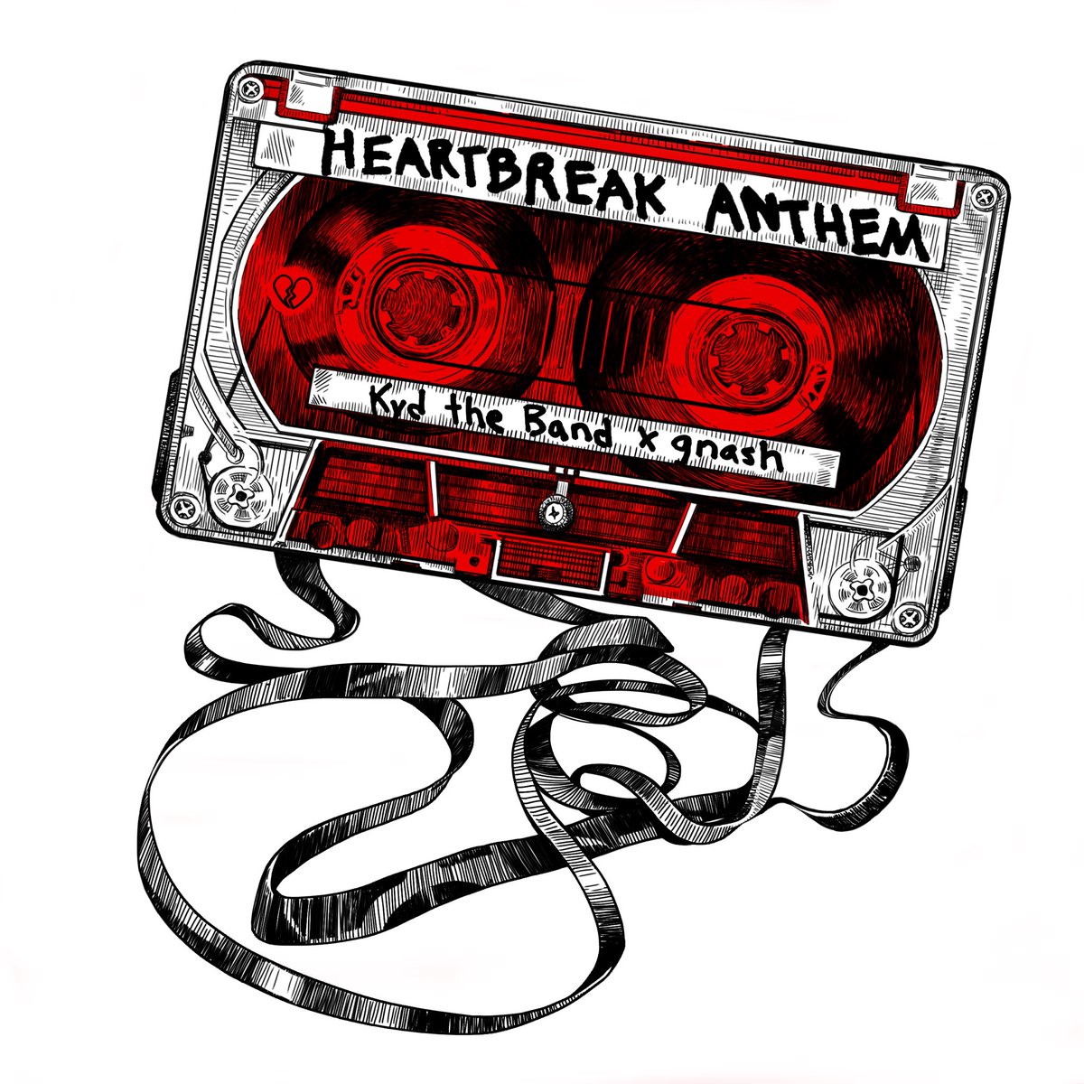 kydtheband's tweet photo. HEARTBREAK ANTHEM THIS THURSDAY NIGHT AND I BROUGHT A FRIEND @gnash https://t.co/Q9vbt0fB7J