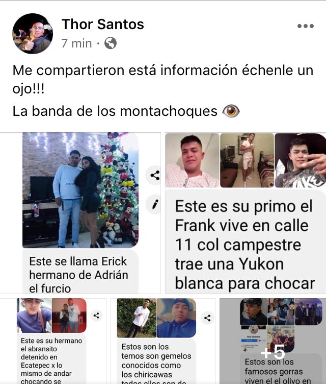 <a href="/SSPCMexico/">Secretaría de Seguridad y Protección Ciudadana</a> <a href="/C5_CDMX/">C5 CDMX</a> <a href="/CiroGomezL/">Ciro Gómez Leyva</a> <a href="/MrElDiablo8/">JORGE BECERRIL JB/8</a>