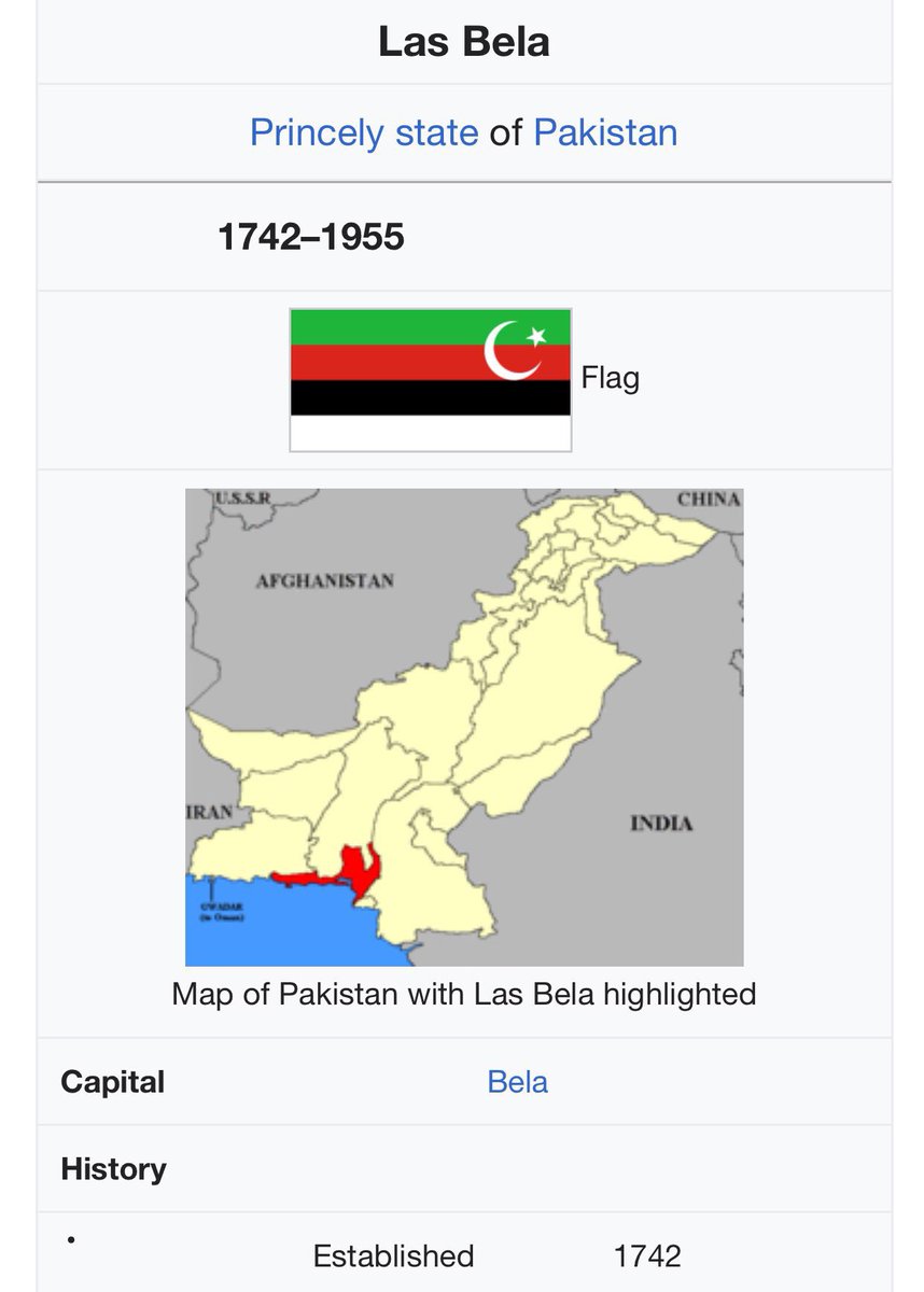 Princely State of Lasbela was ruled by Jam Ghulam Qadir Khan, grandfather of current CM  #Balochistan  @jam_kamalHe also repeatedly wrote to  #QaideAzam regarding pressure politics of Khan of Kalat after British rule ended & demanded a quick accession of Lasbela to  #Pakistan./10