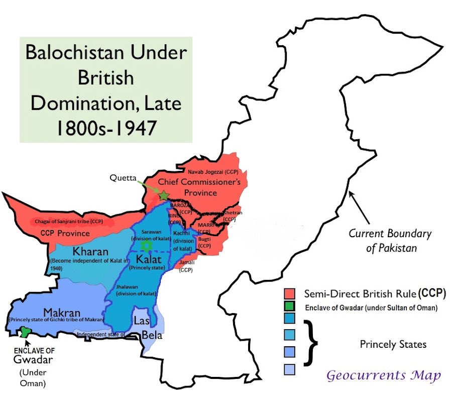 Khan of Kalat knew that independence wasn’t an option for him & princely states were to eventually choose b/w accession to Pakistan/India & accession to India wasn’t feasible due to the geography.He negotiated with QaideAzam to get max influence upon accession to Pakistan./13