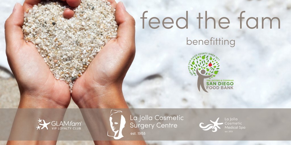 LJCSC's tweet photo. We're raising money to benefit @SDFoodBank with a "Feed the Fam" fundraiser. For a limited time, we'll match your donation up to $500 with a gift card to #LJCSC! Together, we can all make a difference! For details, please visit https://t.co/dBRG4sd67w
#donate #community #family https://t.co/WyX9YBzf4x