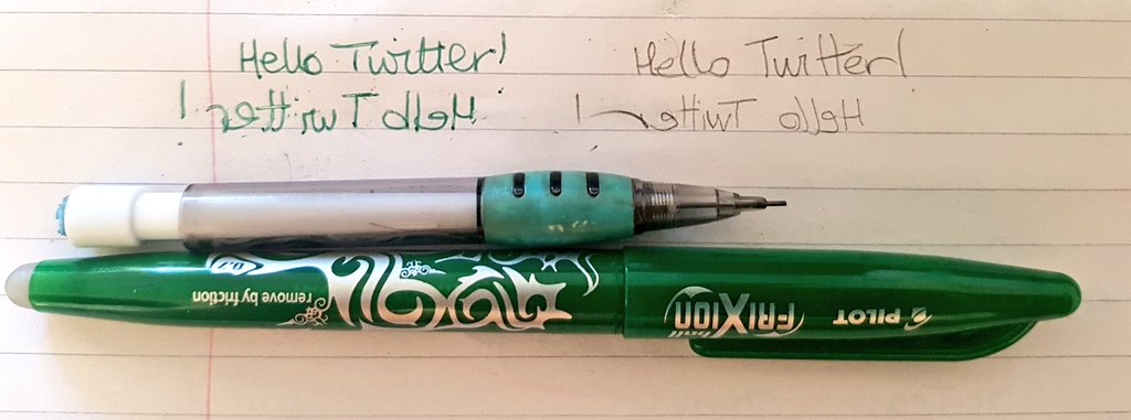 M_is_for_Magic_'s tweet photo. What's your party trick,everyone?(yup this is the top tier of my banter today)
Mine will probably have to be a case of tweet&delete but yeah...I could always do it and assumed everyone could until an embarrassingly number of years into my teens.๐๐
#BothHanded
#PartyTricks https://t.co/SGW6Hkk8ZE