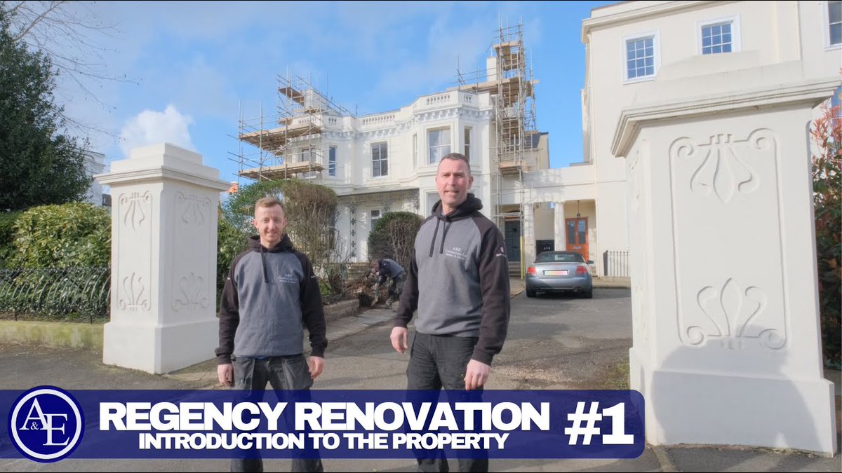 buildwith_ae's tweet photo. The first of four episodes dropping this week where John and Tony take you through our brand new project, a #RegencyRestoration in Leamington Spa.

WATCH THE FULL VIDEO HERE: https://t.co/WTHbDq20vk

#UKConstruction #HouseTour #ExcitingJourney https://t.co/i7vVvsGzuG