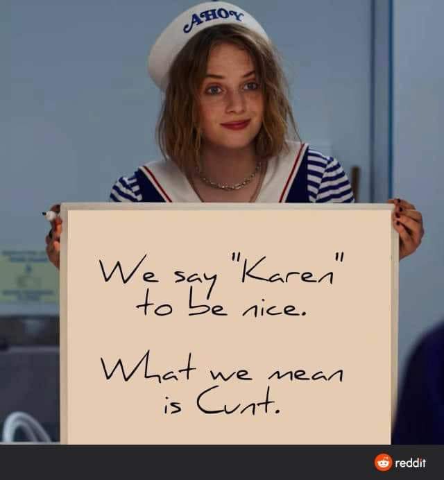 alychamploo's tweet photo. Time for some hard truths #Karen https://t.co/Rr6CzYMeB7