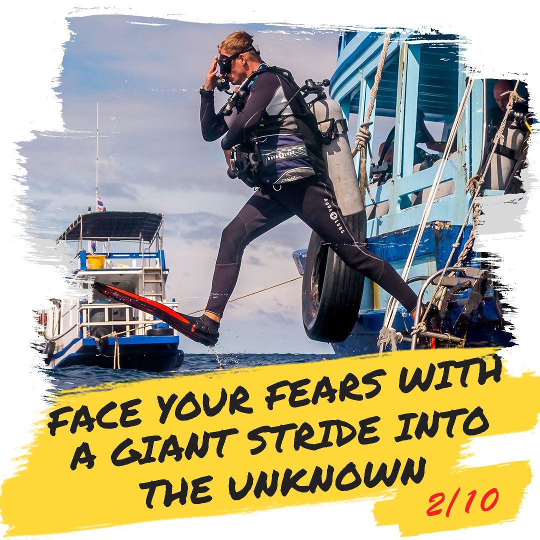 CostaRicaDivers's tweet photo. Don’t be afraid of what can’t be avoided. You have no influence on everything and sometimes it’s just better to take a big step forward. We are usually afraid of what we do not know. #scuba #scubadiving #scubadive #scubalife #buceoscuba #buceo #CostaRica #buceocostarica https://t.co/5sO8onUouP