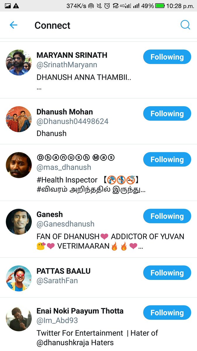 DhanushFanRT's tweet photo. Following all Dfans ids 😎

Comment Your Id I missed to follow you 💯 

Getting ready for Verithanamana sambavam 💥🔥 @DhanushFanRT

#Dhanush #JagameThandhiram https://t.co/xgZpFHXVFR