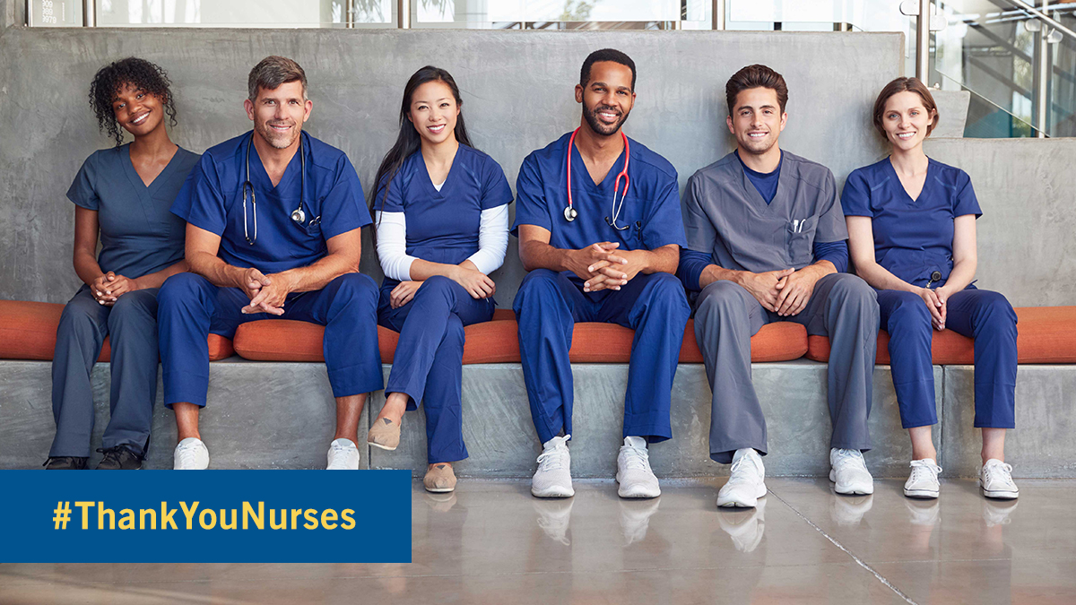 NINR's tweet photo. #NationalNursesMonth brings to light just how vital nurses are to keeping us healthy and safe. Read our Director’s Message recognizing nurses’ extraordinary efforts: https://t.co/025Ql0B9aI #ThankYouNurses #nursesmonth https://t.co/mxRSorYT9w
