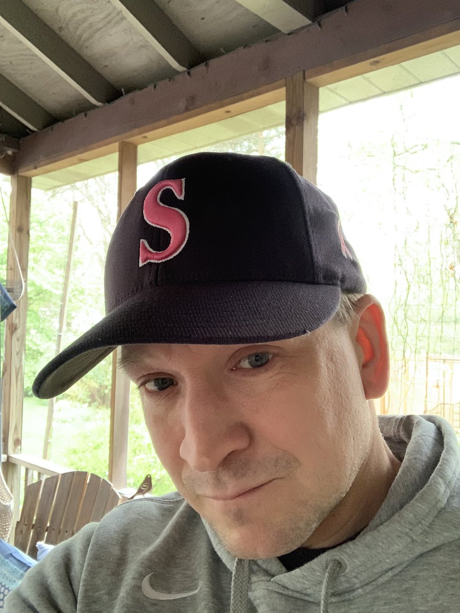 Going with the throwback <a href="/StaggBaseball/">Stagg Baseball</a> Breast Cancer awareness hat today. <a href="/D230Relay/">American Cancer Society on Campus at D230</a> <a href="/StaggHighSchool/">Stagg High School</a> <a href="/AASJrSrClass/">A.A.S Jr/Sr Class</a> <a href="/AASStuActivity/">Charger Activities</a> <a href="/StaggAthletics/">StaggAthletics</a>