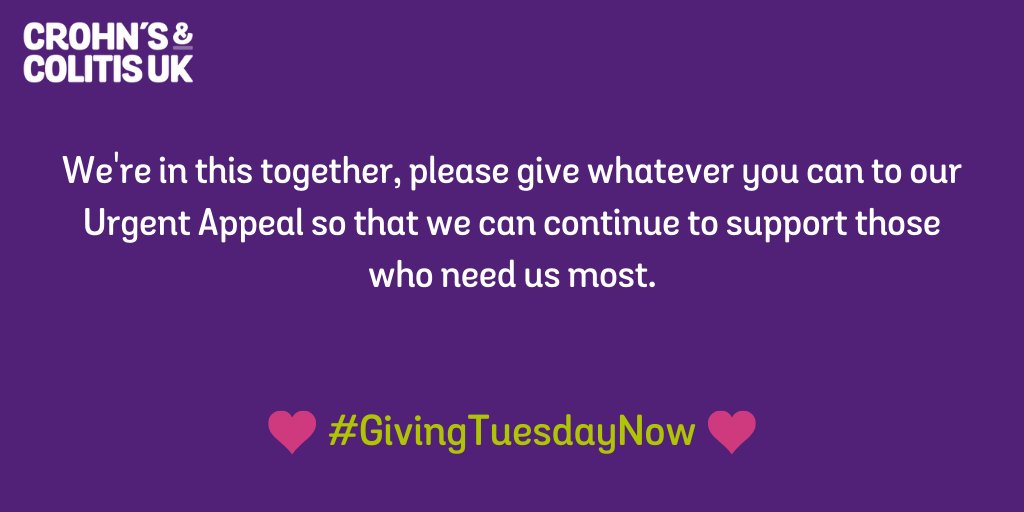 CrohnsColitisFR's tweet photo. 💜⭐#GivingTuesdayNow https://t.co/XyrLdGxEQS https://t.co/5MDlV2l653