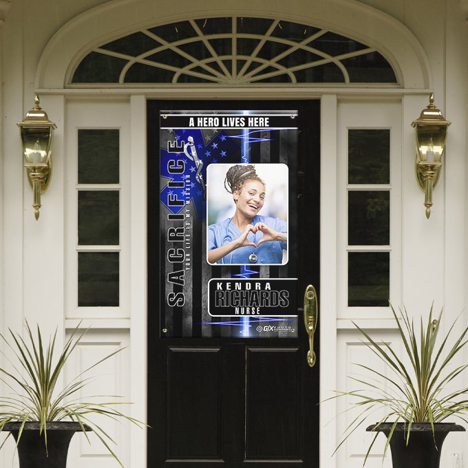 gfxphotoco's tweet image. A salute to some of our front line heroes. We didn't forget about you. Our heart goes out to all the essential workers on the front line that keep us safe. Honor our front line and essential workers with a door banner to show them your appreciation. gfxphotoco.com/door-banners/h…