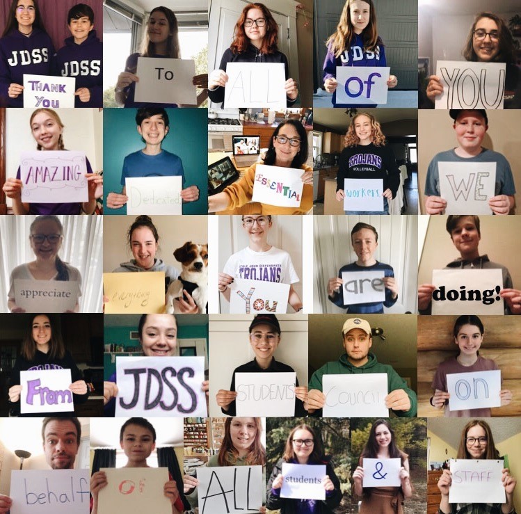 BluewaterDSB's tweet photo. From spirit days and presentations to contests and face-to-face chats, the John Diefenbaker Senior School Students' Council is keeping students connected and engaged with their Internet Cafe: https://t.co/LSkhufLL1g #BWDSBEdWeek #OntEdTogether #MentalHealthWeek #TogetherApart https://t.co/PZ5cnXnZKz
