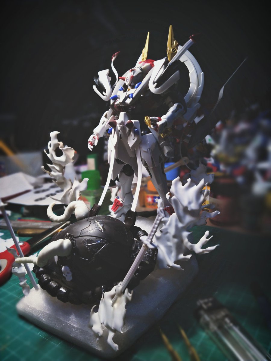 time_gp's tweet photo. AKUMA !! #gunpla https://t.co/l9JIOcVziD