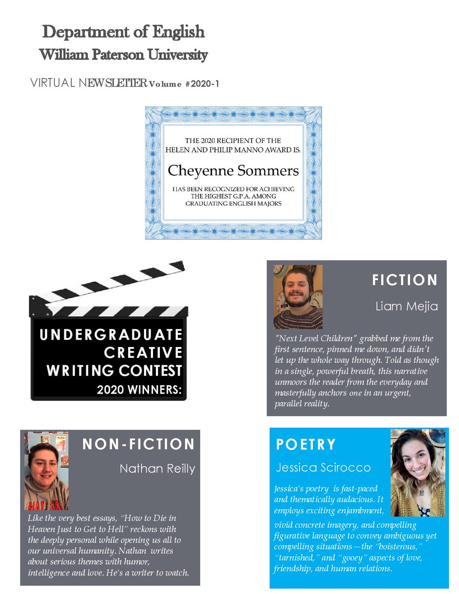 WPEnglishDept's tweet photo. Congratulations to our winners 🎉 https://t.co/vLY4V9GJP5