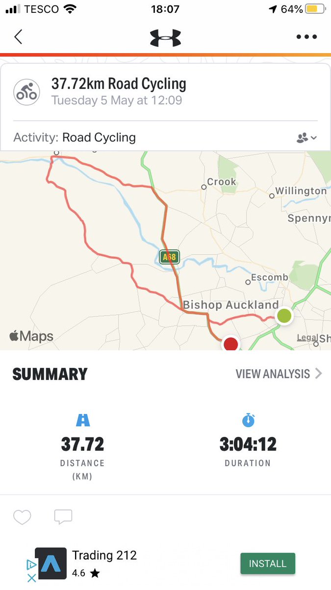 MylesSwift7's tweet photo. Fucked after that, pre season started 🚲 @matty_moffat https://t.co/D2djfT1YRR
