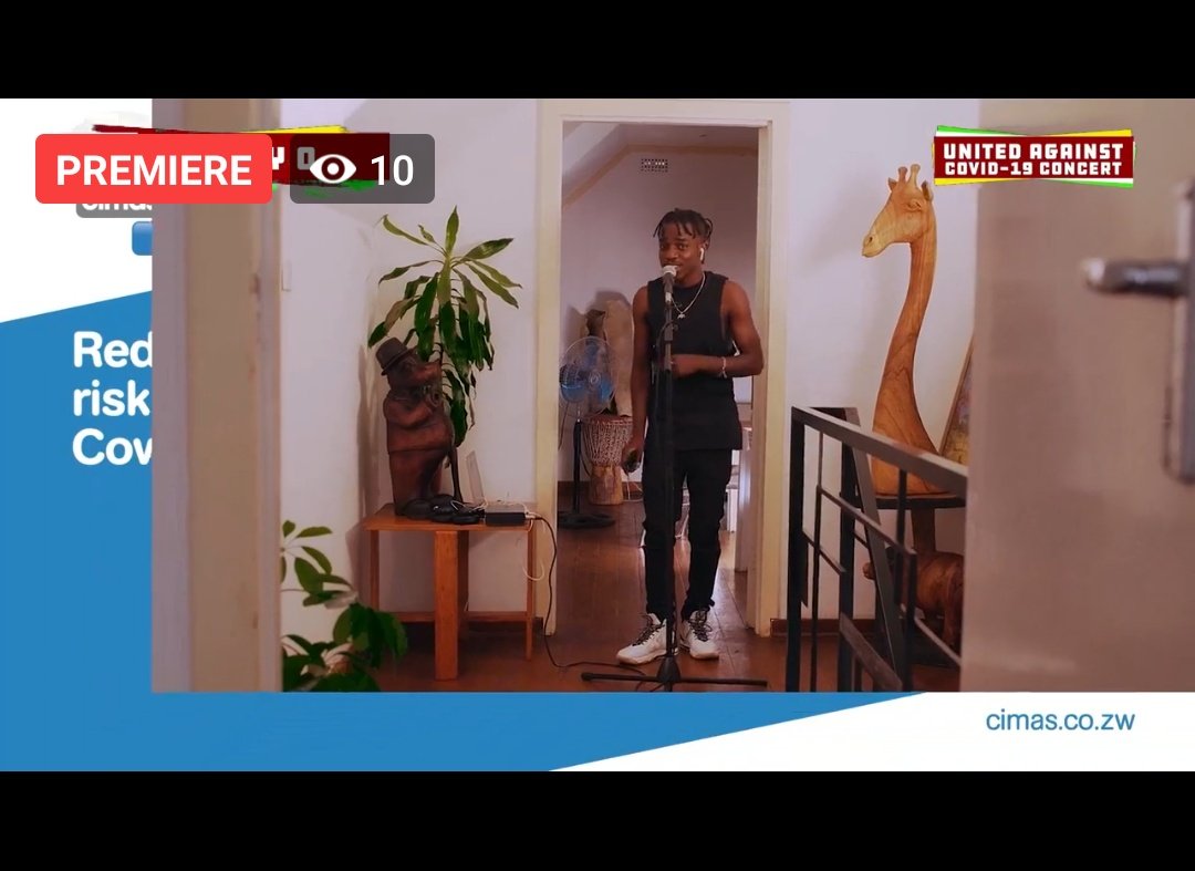 jcmczw's tweet photo. Join us as we watch the #SwitchOnZim Zimdancehall Battle between @abxnuttyo and @sniperstorm!
Watch here: https://t.co/CbaGVcq1pn
Do vote for your favourite at the end of the video.
#lockdownzim #StayHome
@EargroundZw @ZimTainment @napoleonnyanhi @namapfumo @ThreeMenOnABoat https://t.co/skurFmQdid