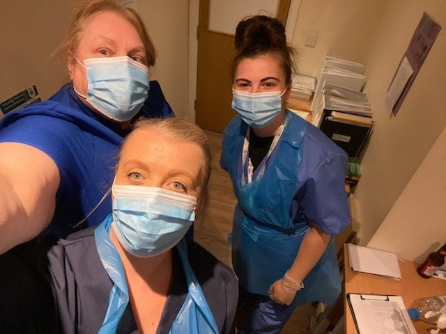 NHC_MarySeacole's tweet photo. All scrubbed up here at MSH #inthistogether #weareNHC https://t.co/qYeOrwonP3