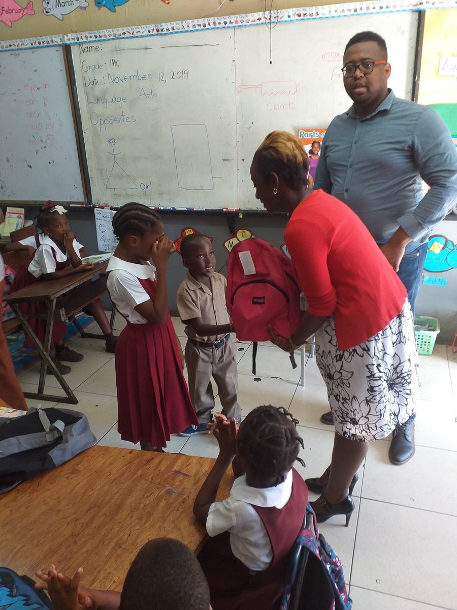 royaloptimists's tweet photo. As we celebrate Child’s Month under the theme “Celebrating Our Youth Through Service and Commitment” , we will be posting throwback pictures from past activities .

Today’s post is a throwback to Our Presentation of School Supplies to two students from The Seaview Gardens Primary https://t.co/yg119t5Ibw