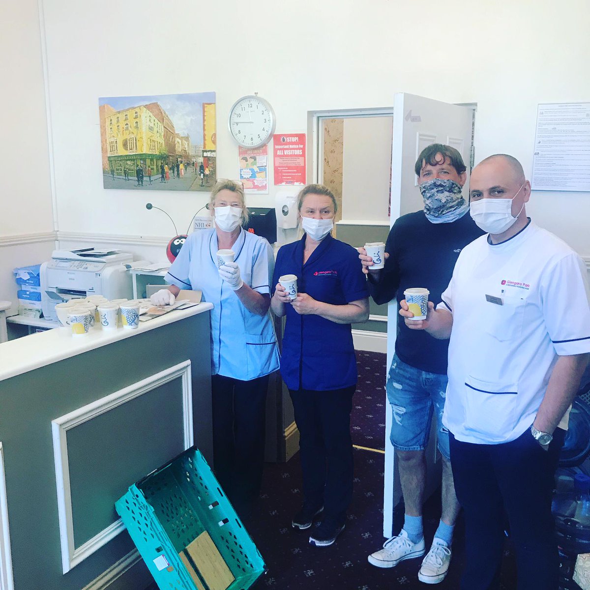 #TheGreenWave is rolling across the country again this wk thanks to your donations. We're going into more new nursing homes including Glengara Park today with the help of <a href="/thecalikitchen/">The Cali Kitchen</a> - great work guys! Please keep donating!💚🌊 gofundme.com/f/the-green-wa…