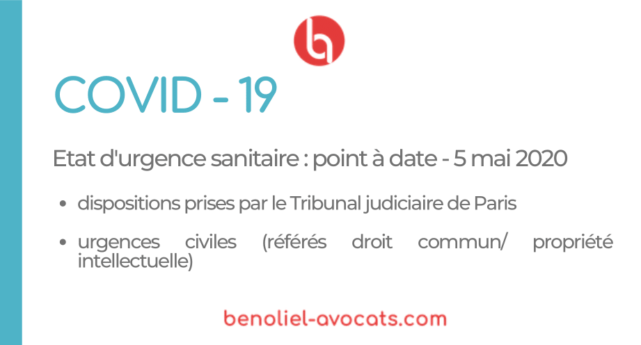 BaAvocats's tweet photo. Reprise de l'activité du pôle des urgences civiles du Tribunal judiciaire de Paris, à compter du 11 mai prochain. 

Notre synthèse à lire sur la page LinkedIn du Cabinet : https://t.co/C5XaXYTFLl https://t.co/EyOebogbHb
