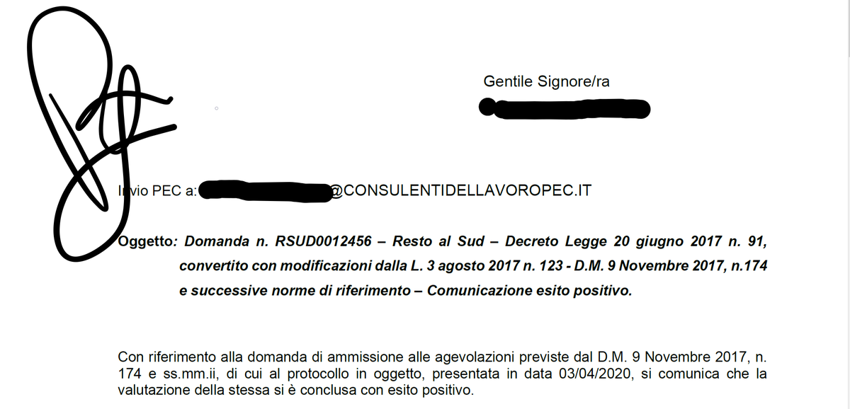 RosarioGenchi's tweet photo. #RestoAlSud #CiMettoLaFirma #Sicilia

Ed ecco il primo Resto Al SUD per il finanziamento di uno Studio Professionale! Il 100% dei progetti finanziati è una grande responsabilità, occorre particolare cura dei dettagli, occorre non lasciare niente al caso ed i risultati arrivano. https://t.co/ORno5P2ZLg
