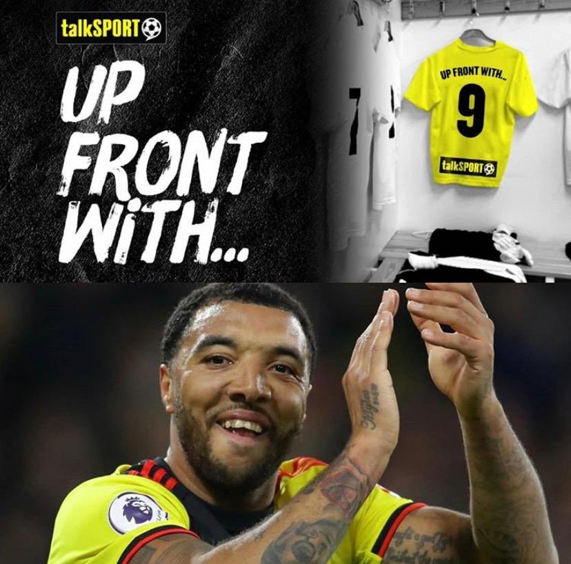 TTManagement_'s tweet photo. Just under an hour until @sammatterface brings us #UpFrontWith @T_Deeney on @talkSPORT ππβ½οΈβ½οΈ https://t.co/8hJHggCzaU